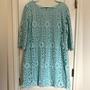 Liz Claiborne, Size 18, Aqua dress